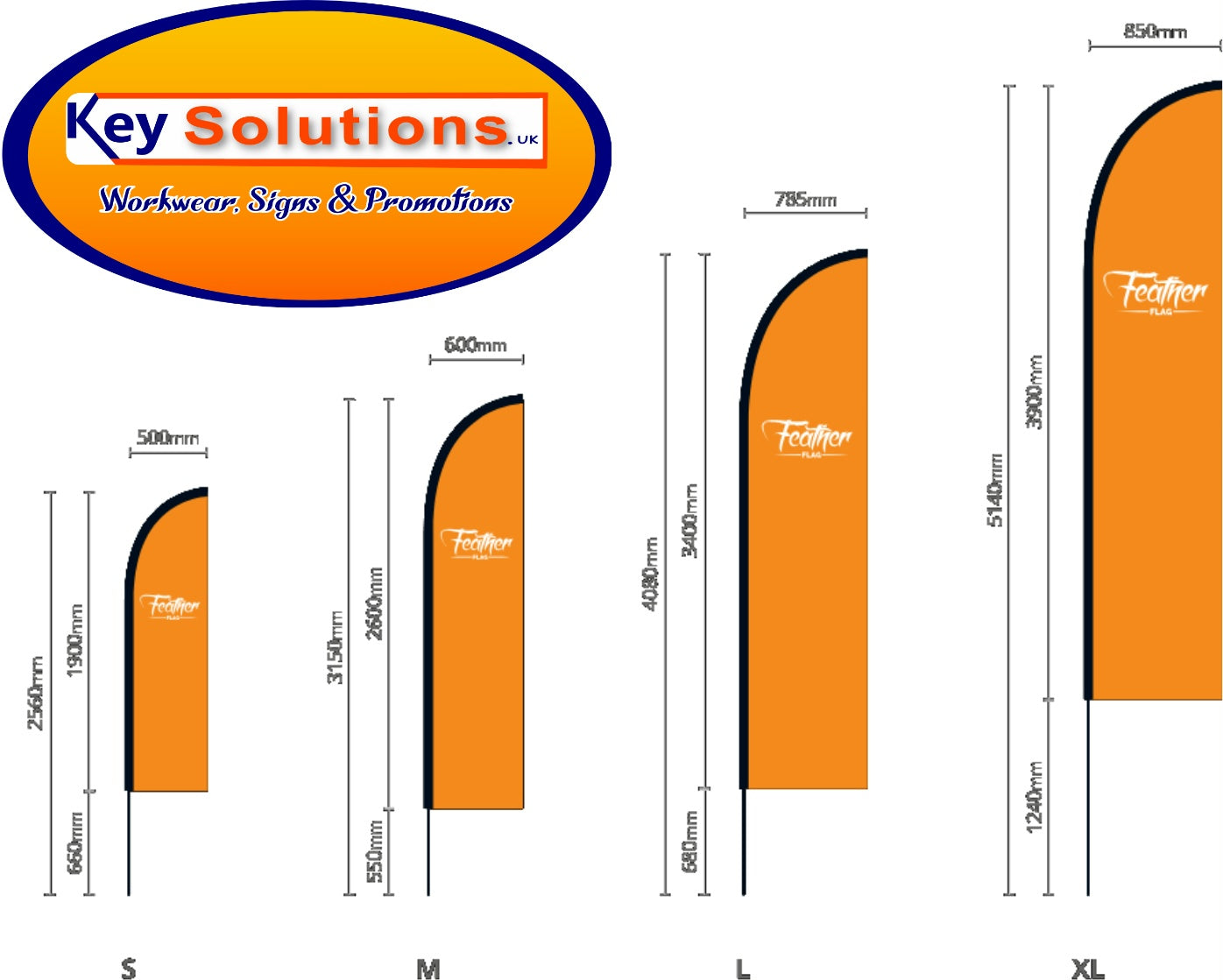 Promotional Feather Flags From £90.00