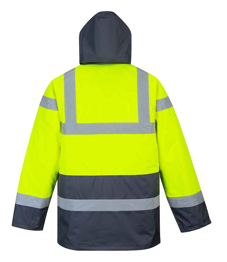 PW025 Yellow/Navy Back