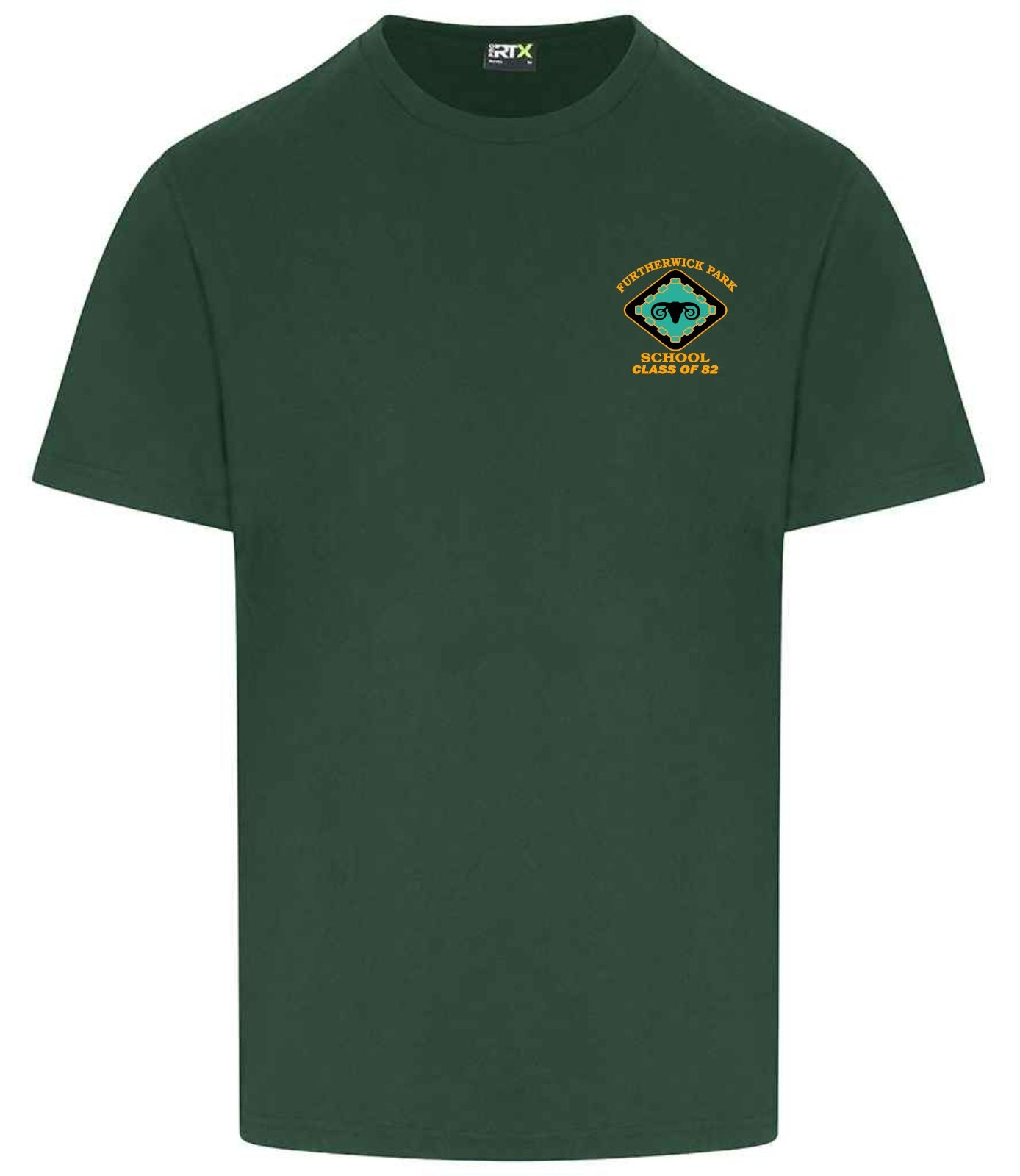 Furtherwick Park School Pro RTX Pro T-Shirt | Bottle Green