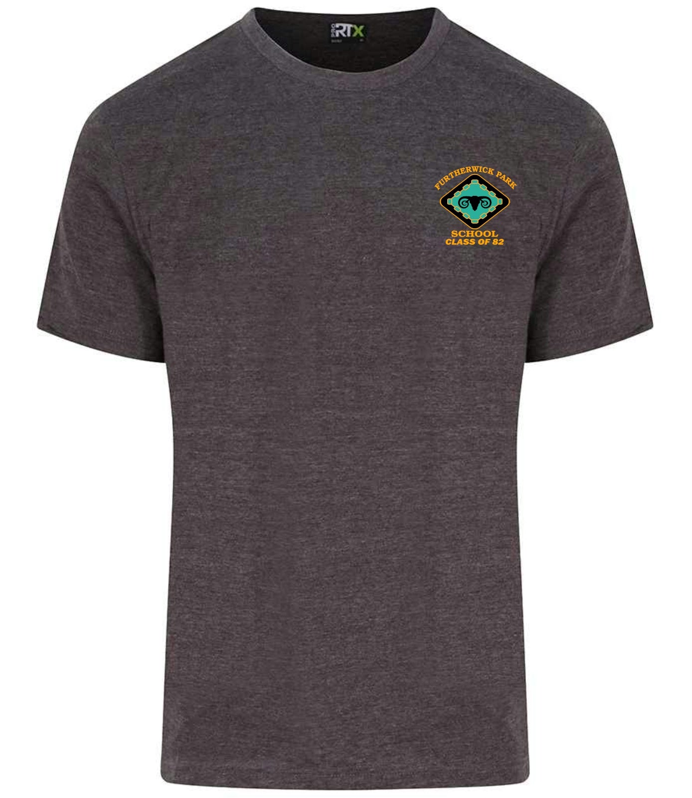 Furtherwick Park School Pro RTX Pro T-Shirt | Charcoal