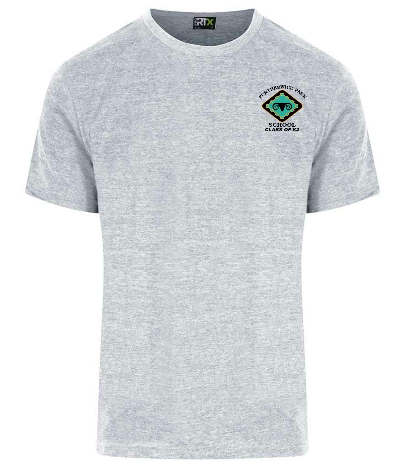Furtherwick Park School Pro RTX Pro T-Shirt | Heather Grey
