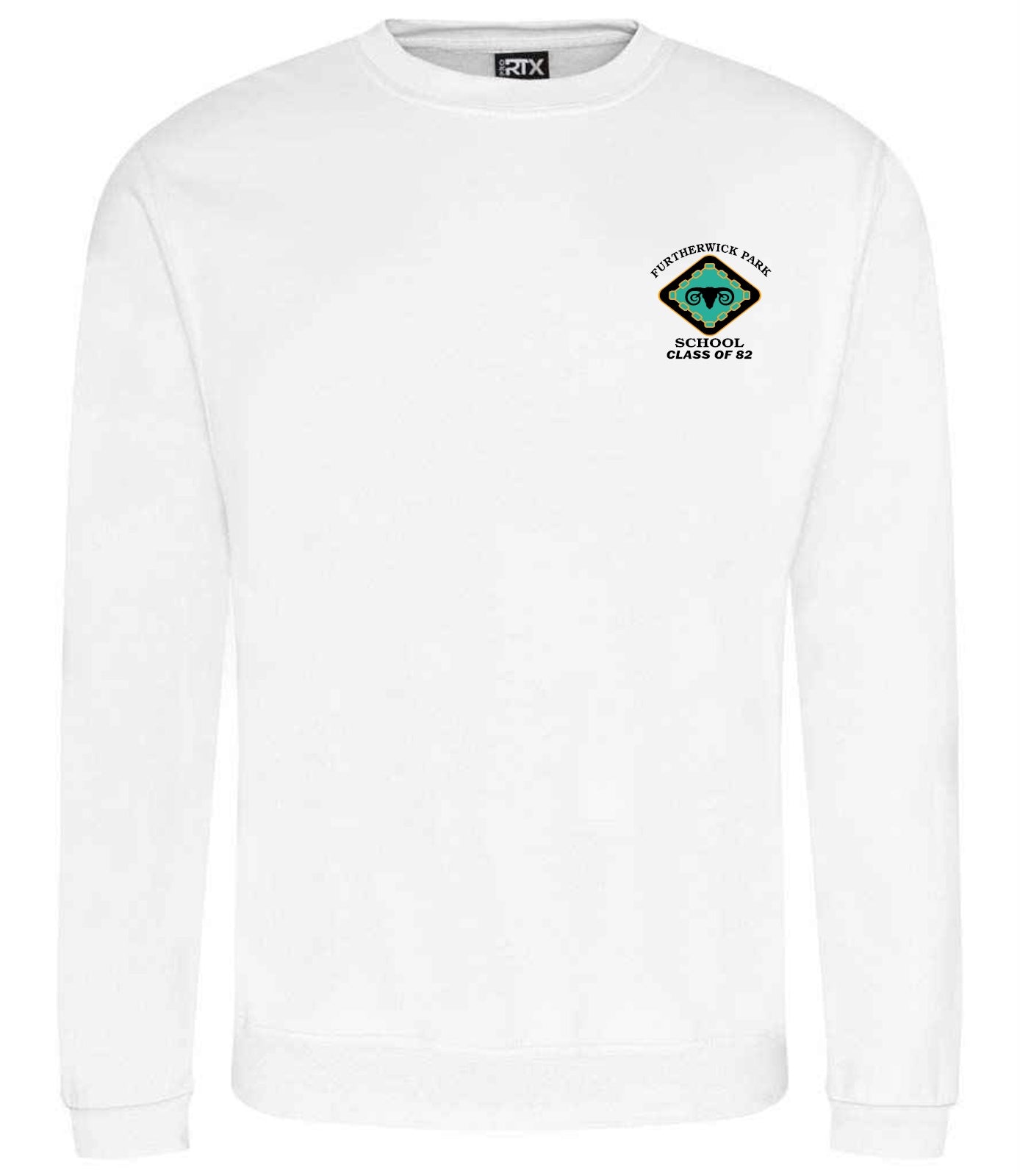 Furtherwick Park School Pro RTX Pro Sweatshirt | White