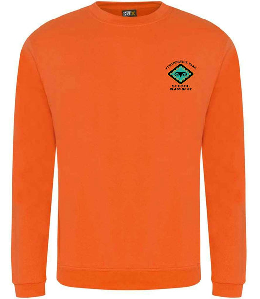 Furtherwick Park School Pro RTX Pro Sweatshirt | Orange