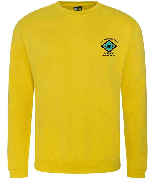 Furtherwick Park School Pro RTX Pro Sweatshirt | Yellow