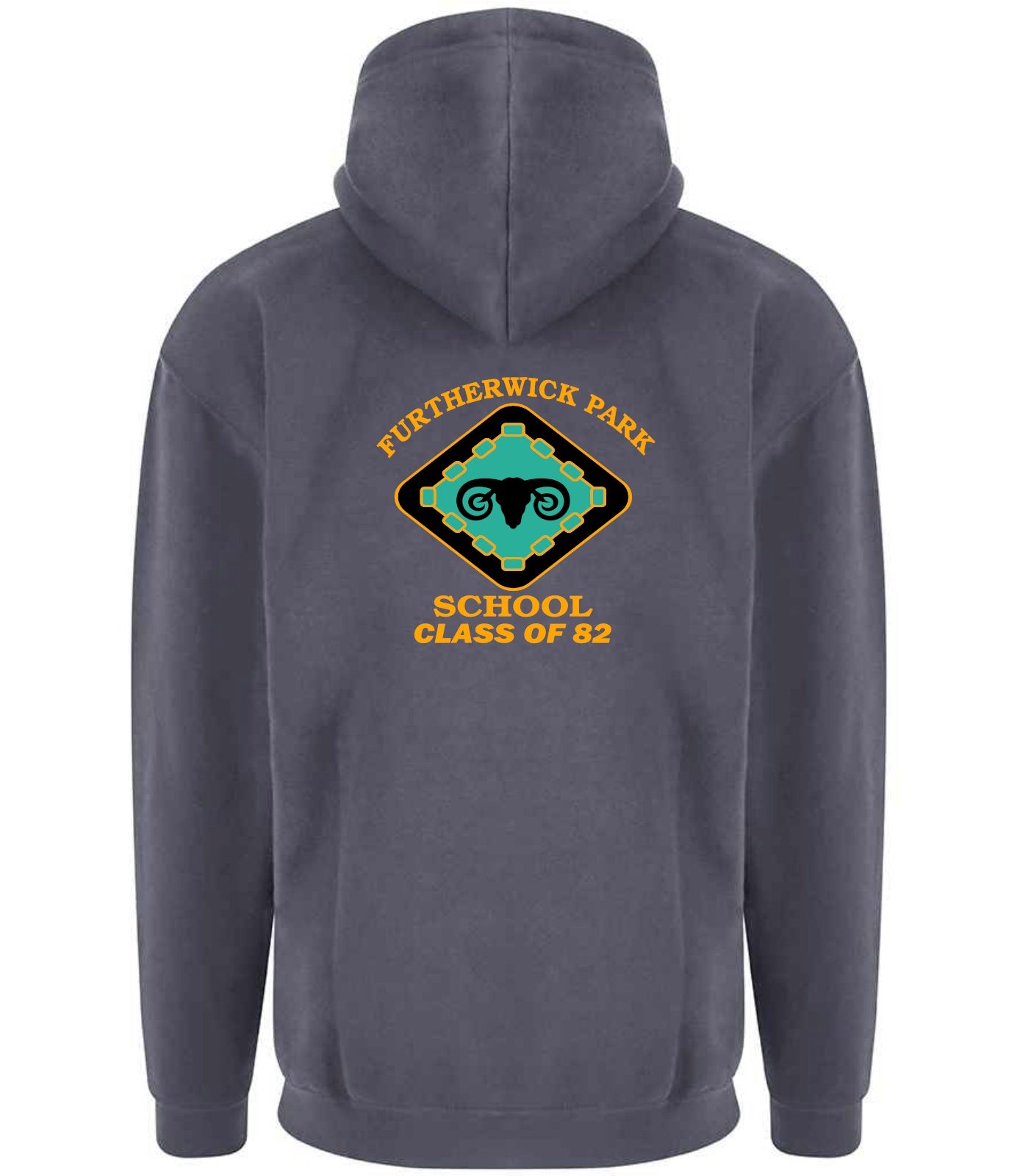 Furtherwick Park School Pro RTX Pro Hoodie | Solid Grey