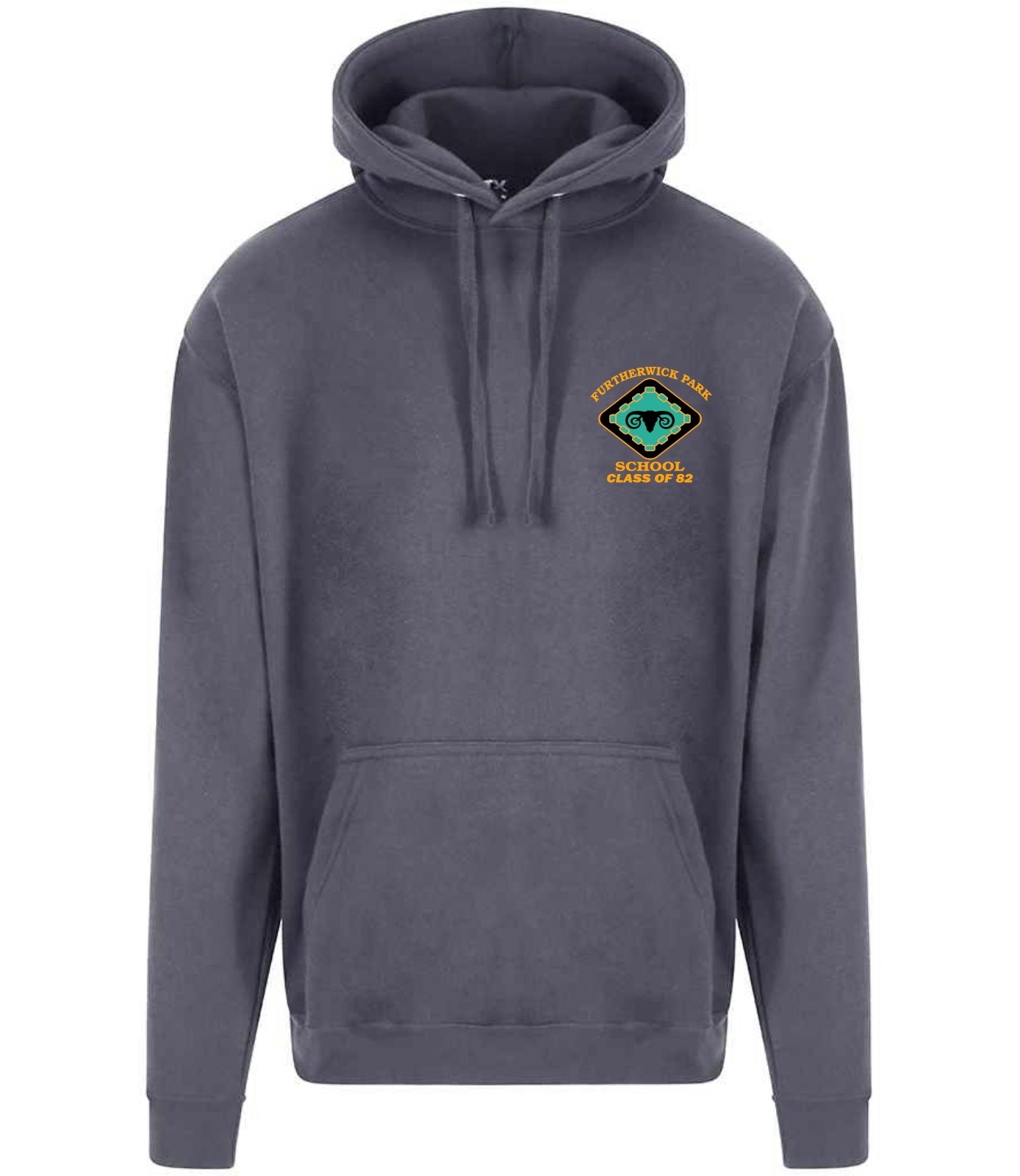 Furtherwick Park School Pro RTX Pro Hoodie | Solid Grey