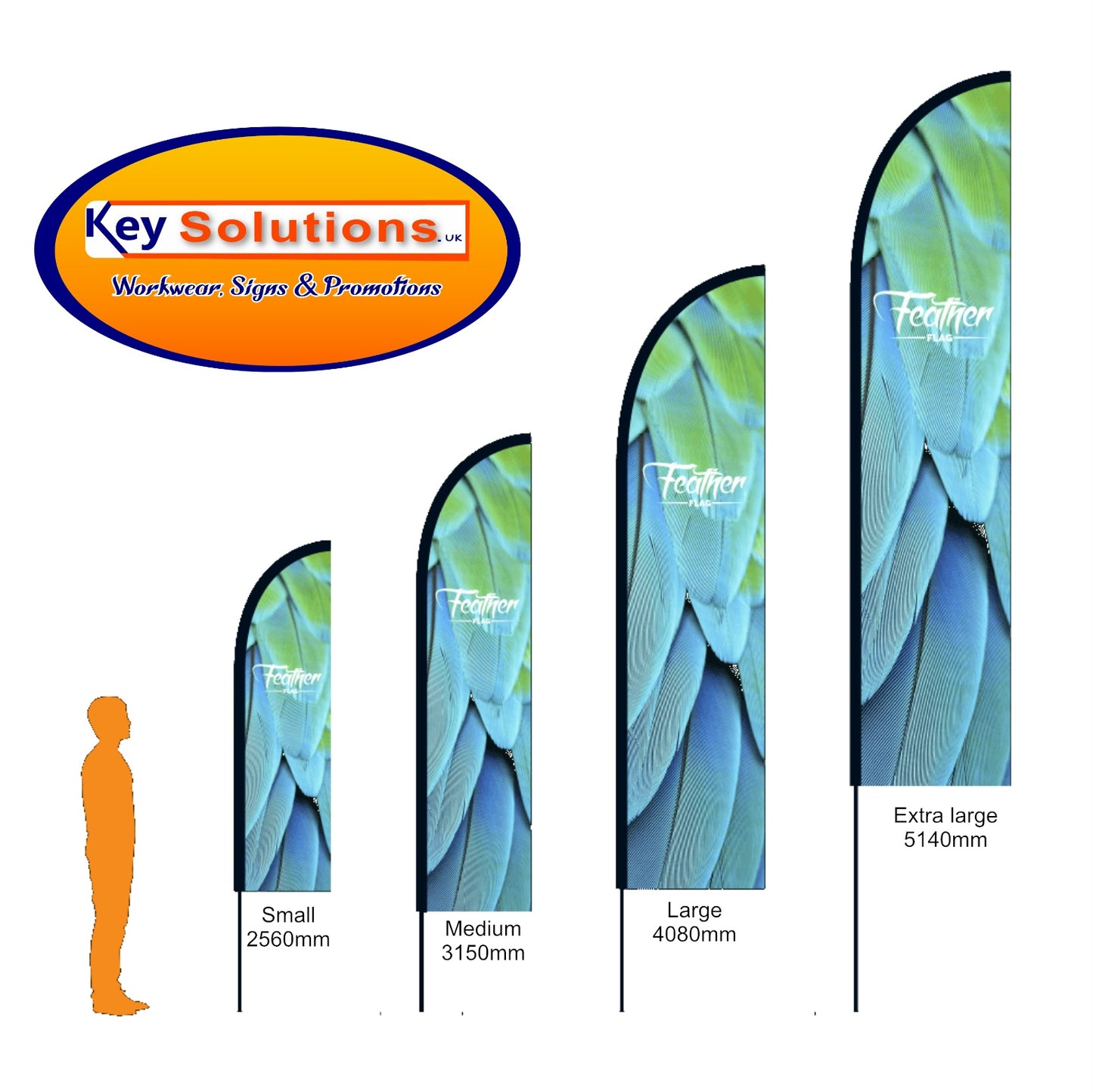 Promotional Feather Flags From £90.00