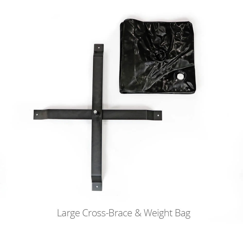 Large Cross Brace & Weight BagFor Large/Extra Large flags