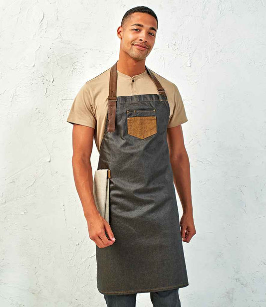 PR136 Black/Tan Denim Model